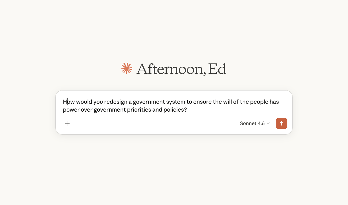 I wrote a new U.S. Constitution using Claude AI